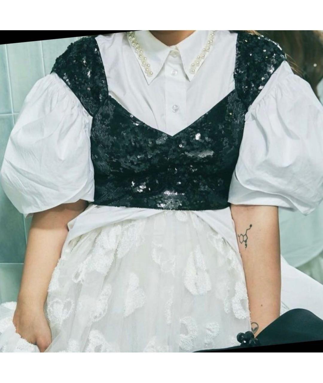 SIMONE ROCHA Черный полиэстеровый корсет, фото 2