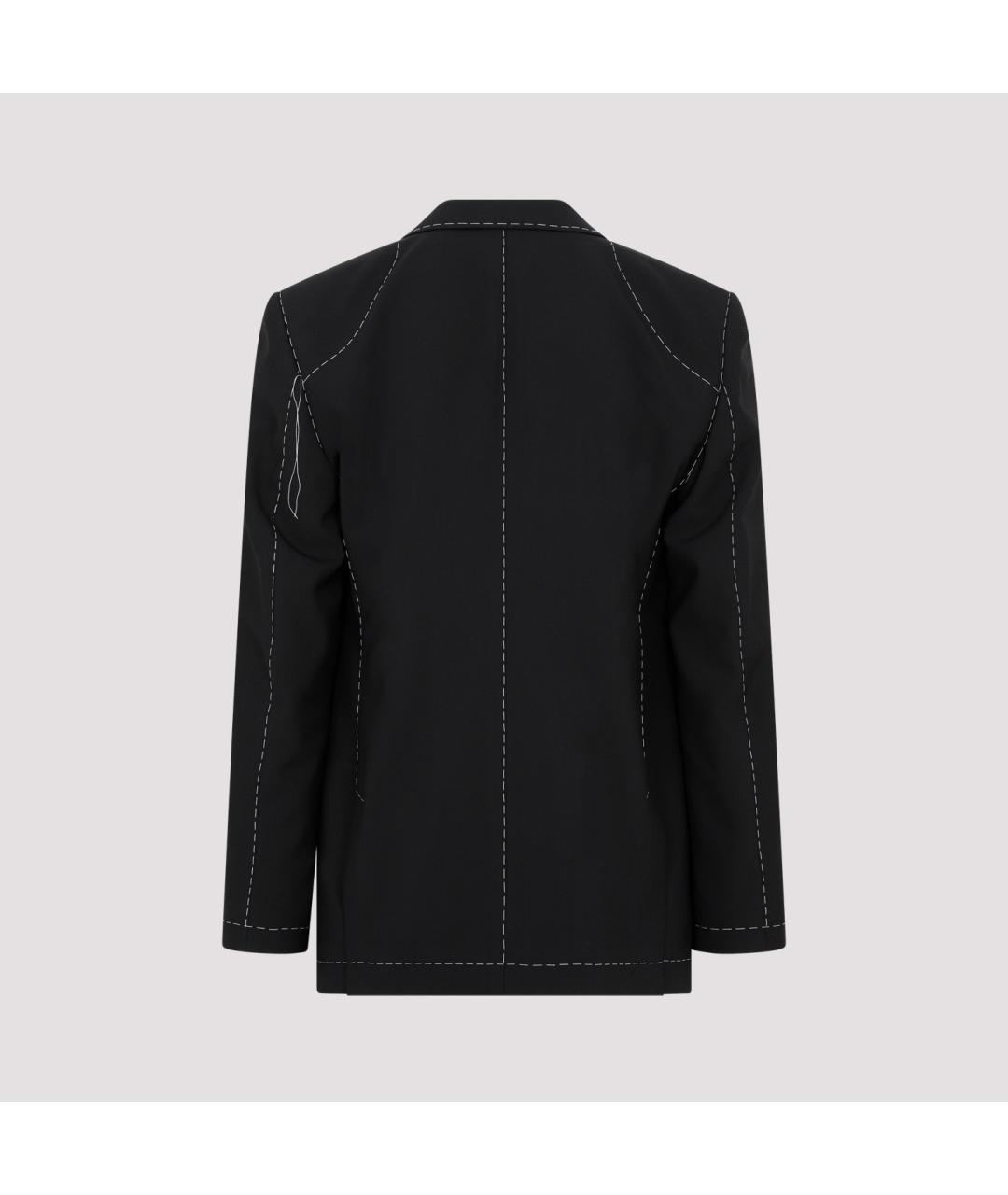 OFF-WHITE Черная полиэстеровая куртка, фото 3