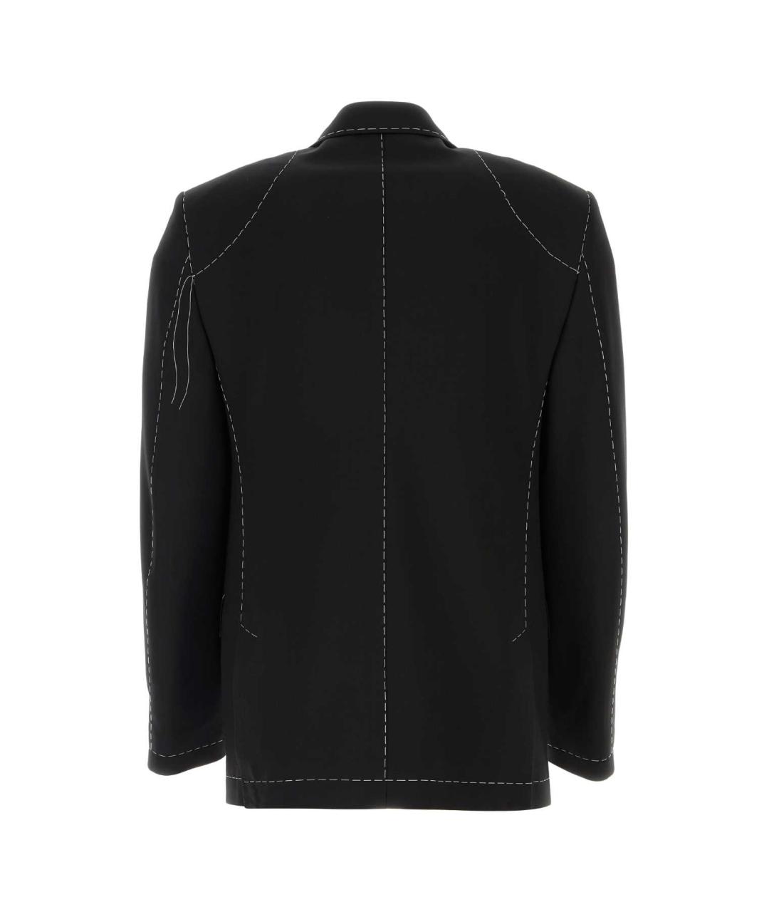 OFF-WHITE Черная полиэстеровая куртка, фото 2