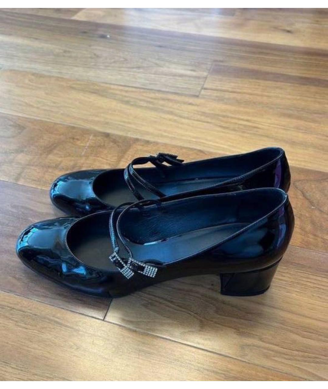 LE SILLA Черные туфли из лакированной кожи, фото 3