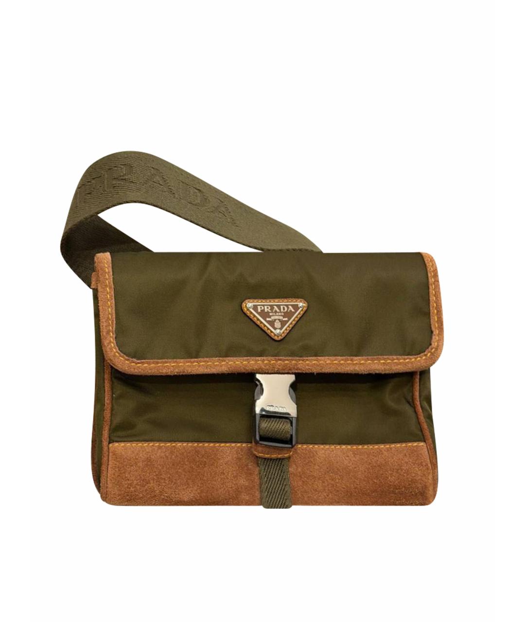 PRADA Коричневая сумка на плечо, фото 1