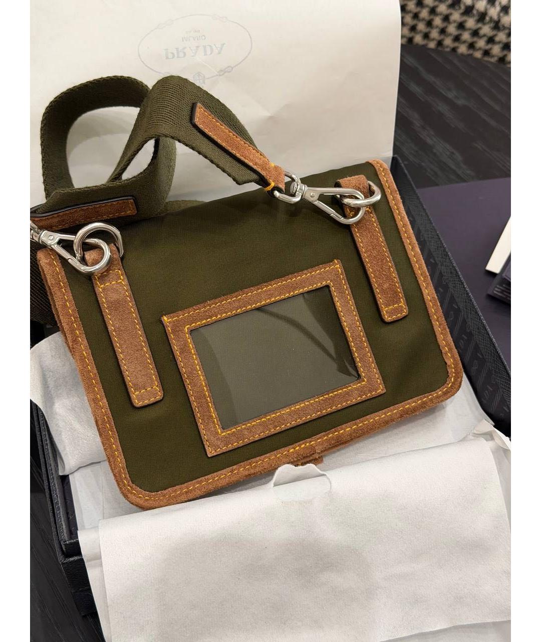 PRADA Коричневая сумка на плечо, фото 2