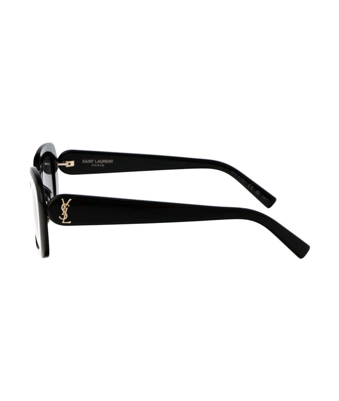 SAINT LAURENT Черные солнцезащитные очки, фото 3