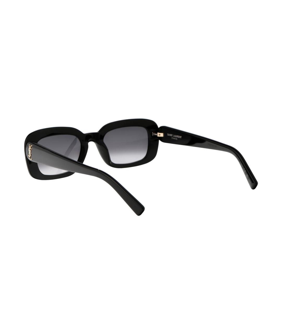 SAINT LAURENT Черные солнцезащитные очки, фото 4