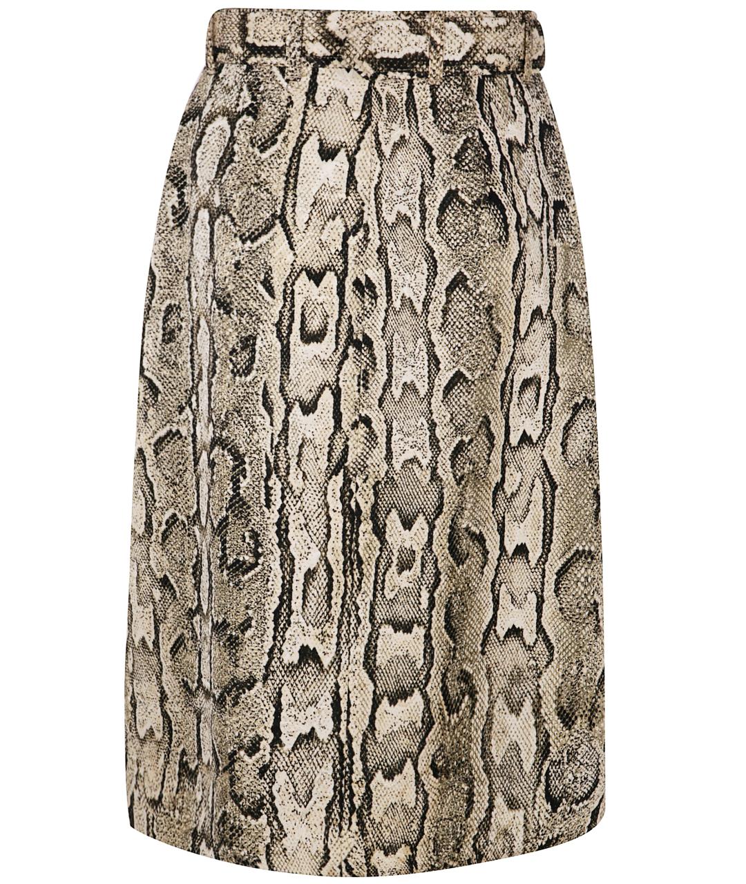 DRIES VAN NOTEN Бежевая юбка миди, фото 2