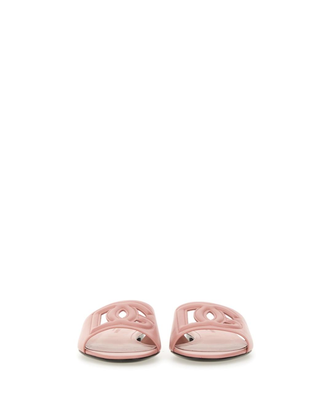 DOLCE&GABBANA Розовые шлепанцы, фото 5