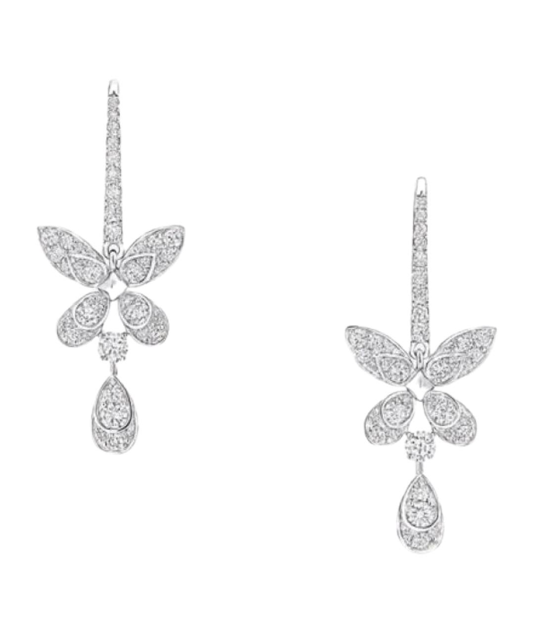 GRAFF Белые серьги из белого золота, фото 1