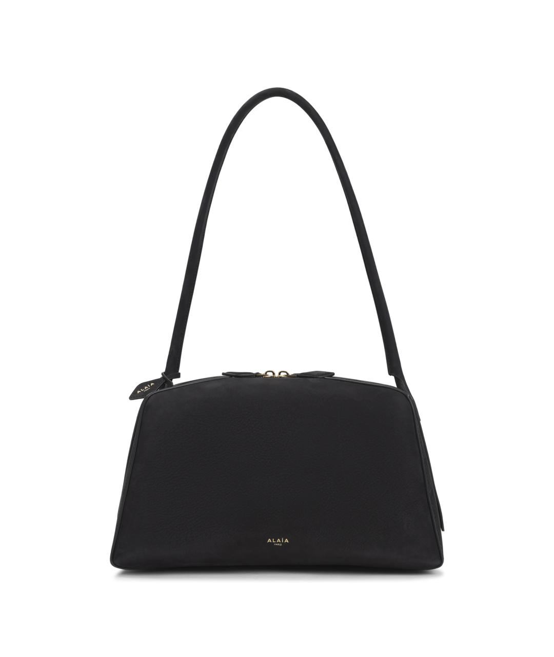 ALAIA Черная замшевая сумка через плечо, фото 1