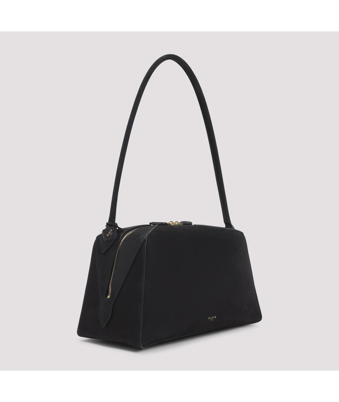 ALAIA Черная замшевая сумка через плечо, фото 4