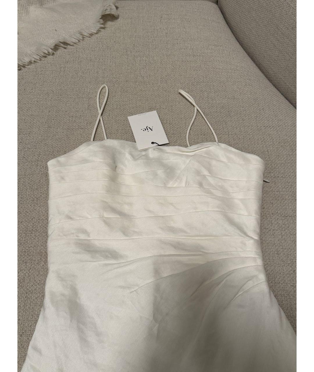 AJE Белое повседневное платье, фото 3