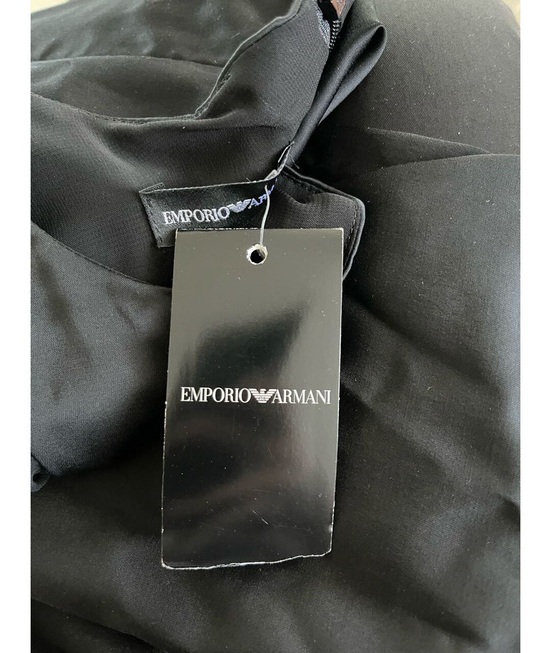 EMPORIO ARMANI Черное вечернее платье, фото 5