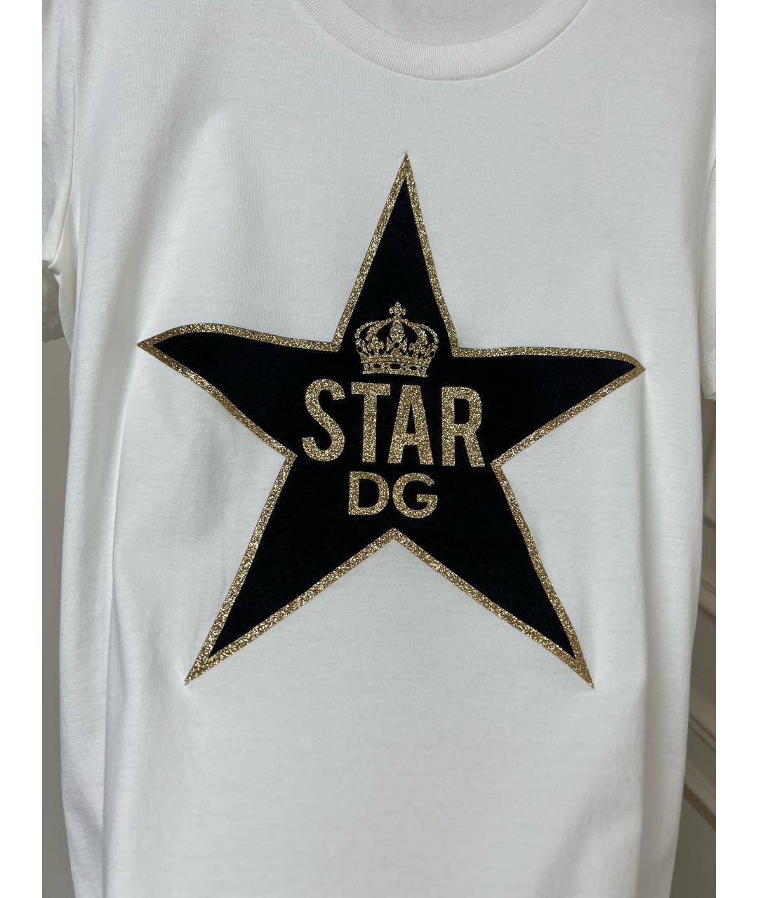 DOLCE&GABBANA Белая футболка, фото 3