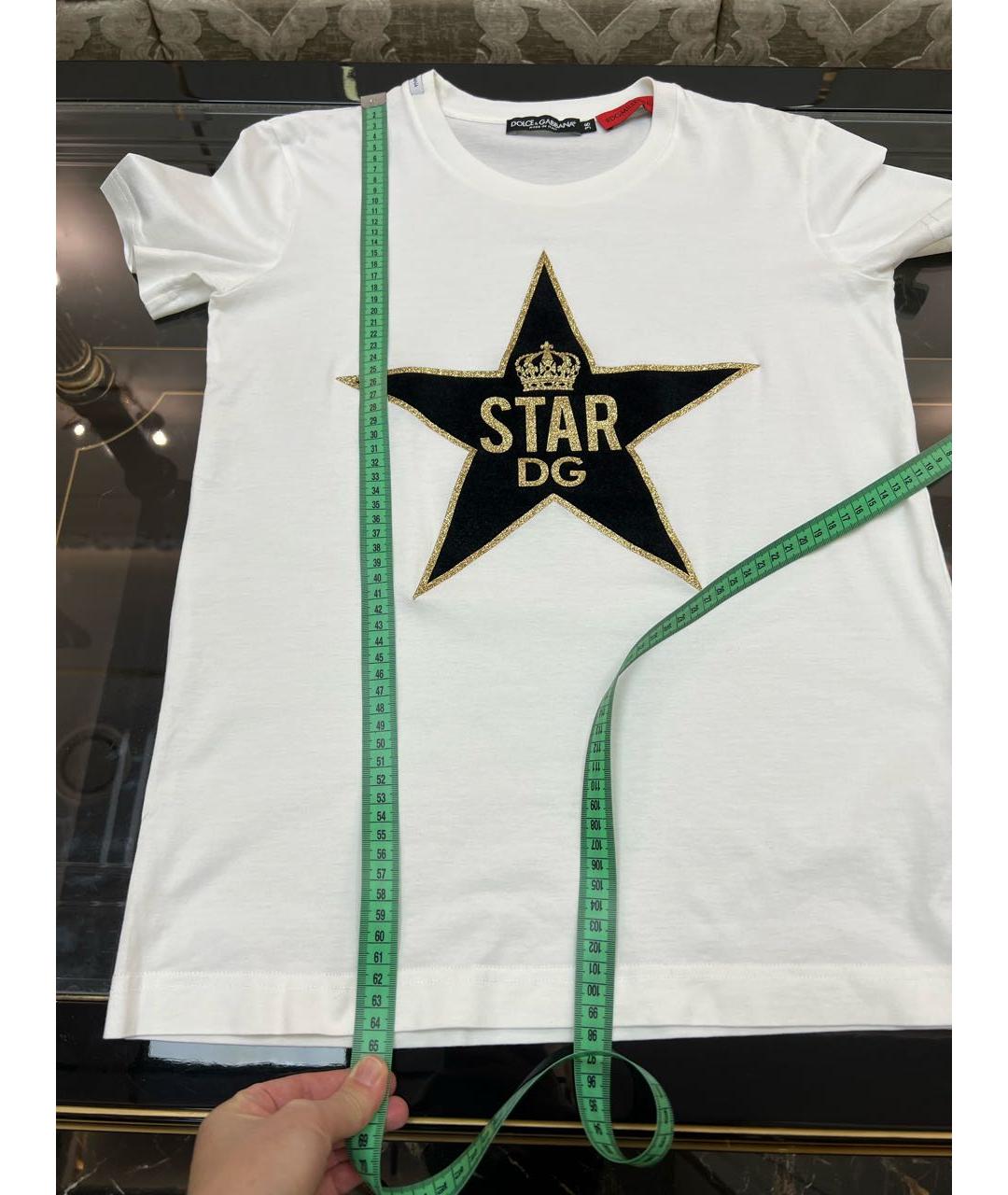 DOLCE&GABBANA Белая футболка, фото 8
