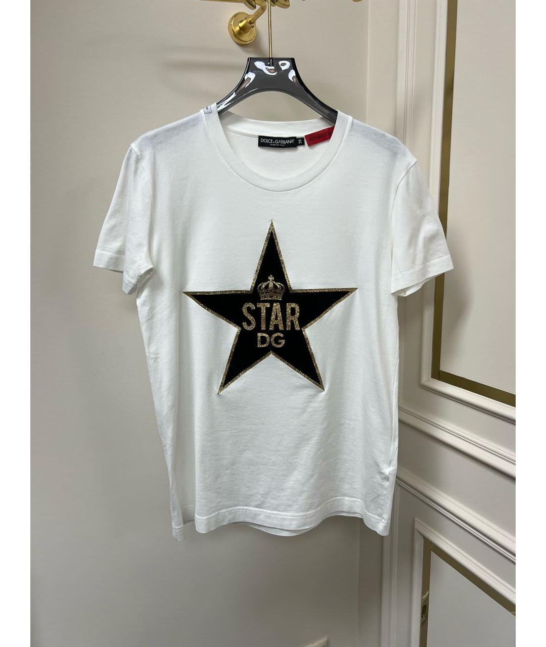 DOLCE&GABBANA Белая футболка, фото 2