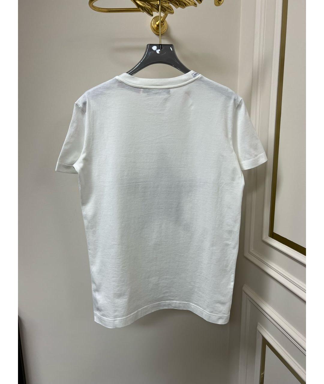 DOLCE&GABBANA Белая футболка, фото 4