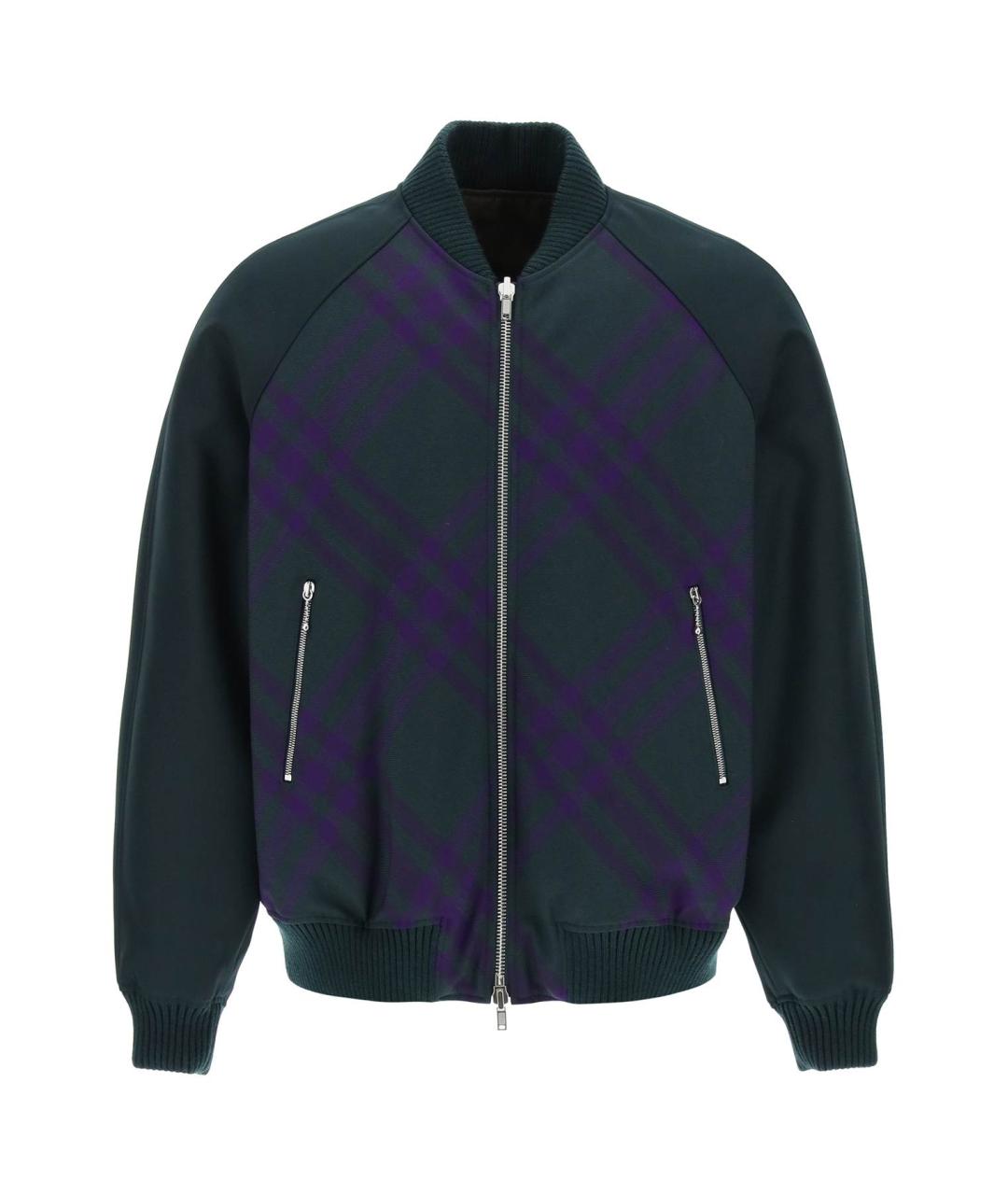 BURBERRY Мульти полиэстеровая куртка, фото 1
