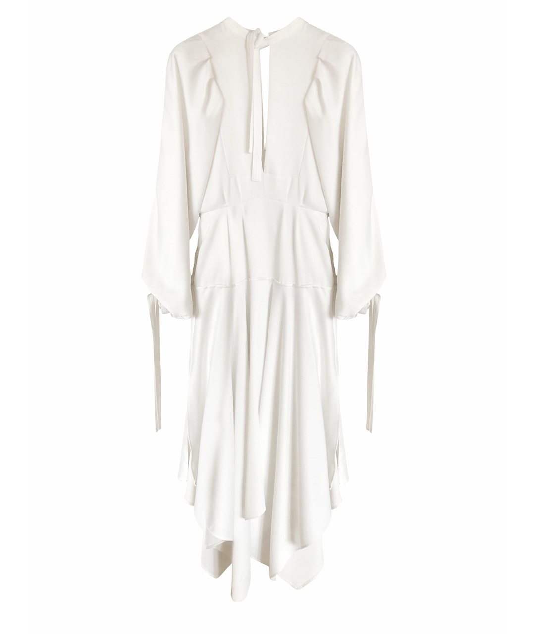 SELF-PORTRAIT Белое шелковое платье, фото 1