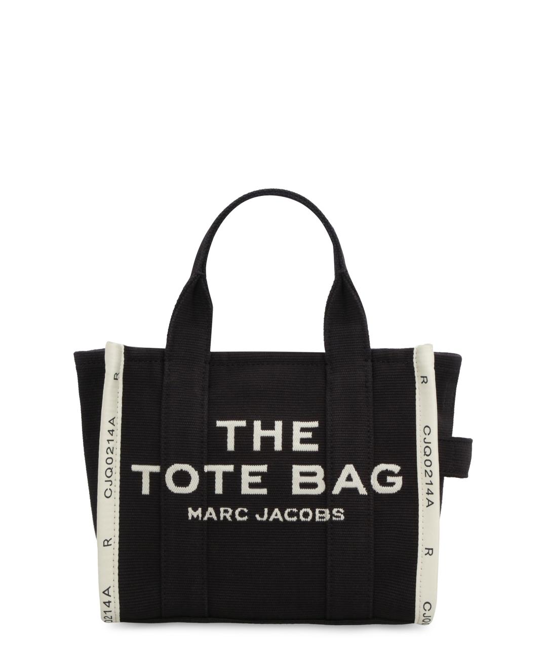 MARC JACOBS Черная тканевая сумка тоут, фото 1