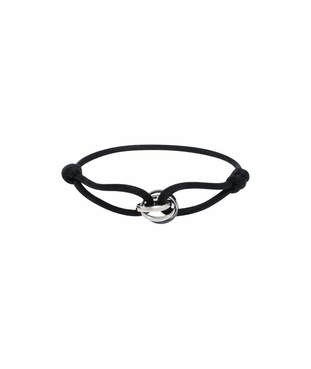 CARTIER Черный браслет из белого золота, фото 1