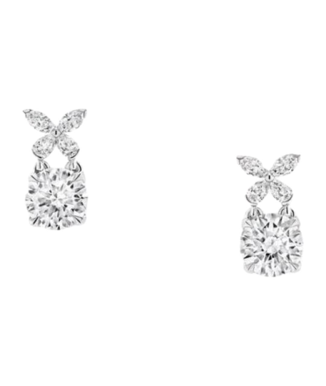 GRAFF Белые серьги из белого золота, фото 1