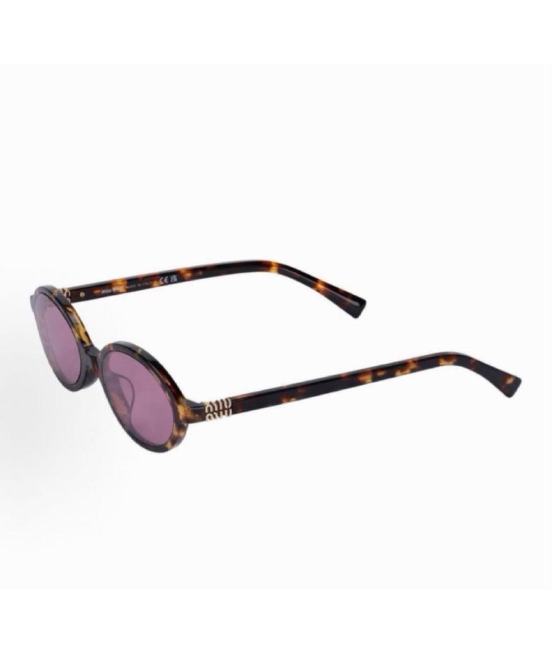 MIU MIU Мульти пластиковые солнцезащитные очки, фото 5
