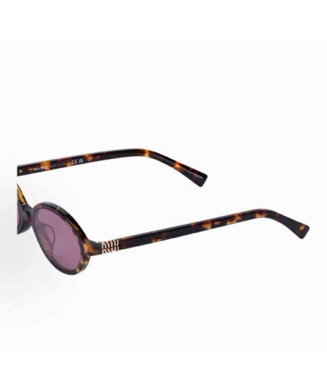 MIU MIU Мульти пластиковые солнцезащитные очки, фото 3