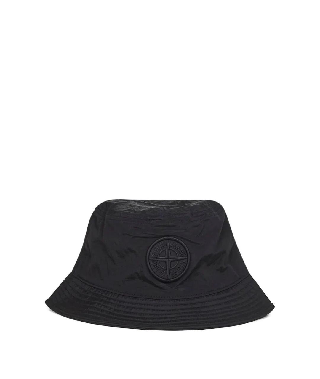 STONE ISLAND Черная синтетическая шляпа, фото 1