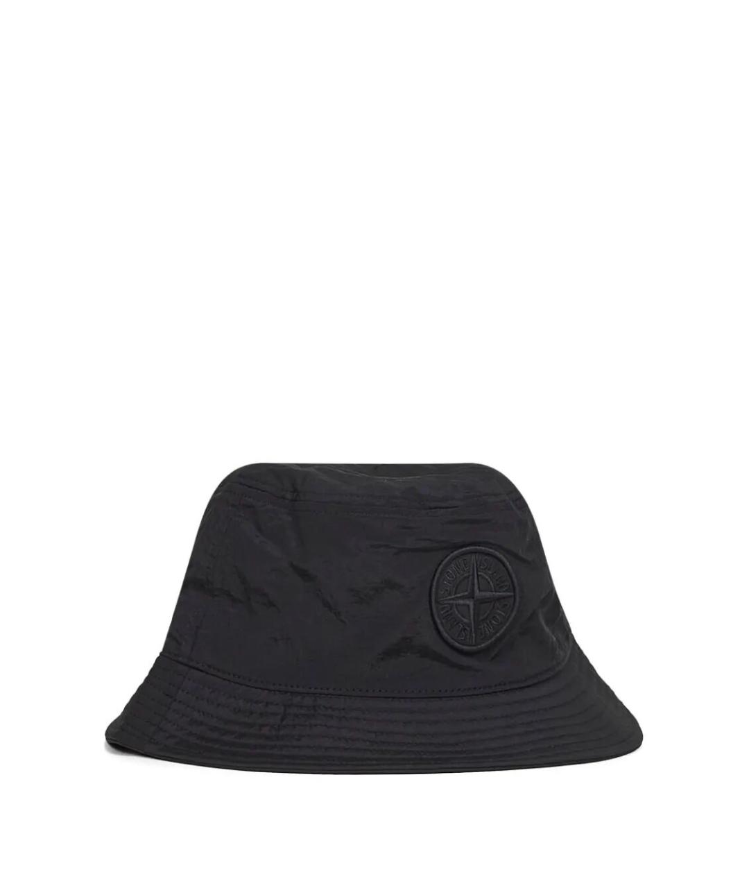 STONE ISLAND Черная синтетическая шляпа, фото 3