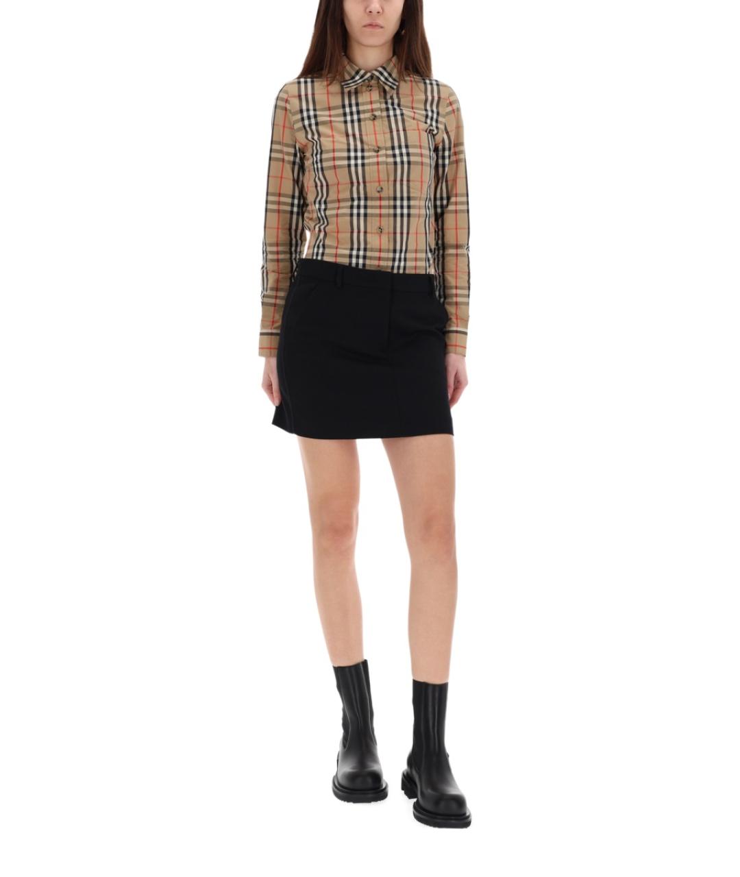 BURBERRY Мульти хлопковая рубашка, фото 5
