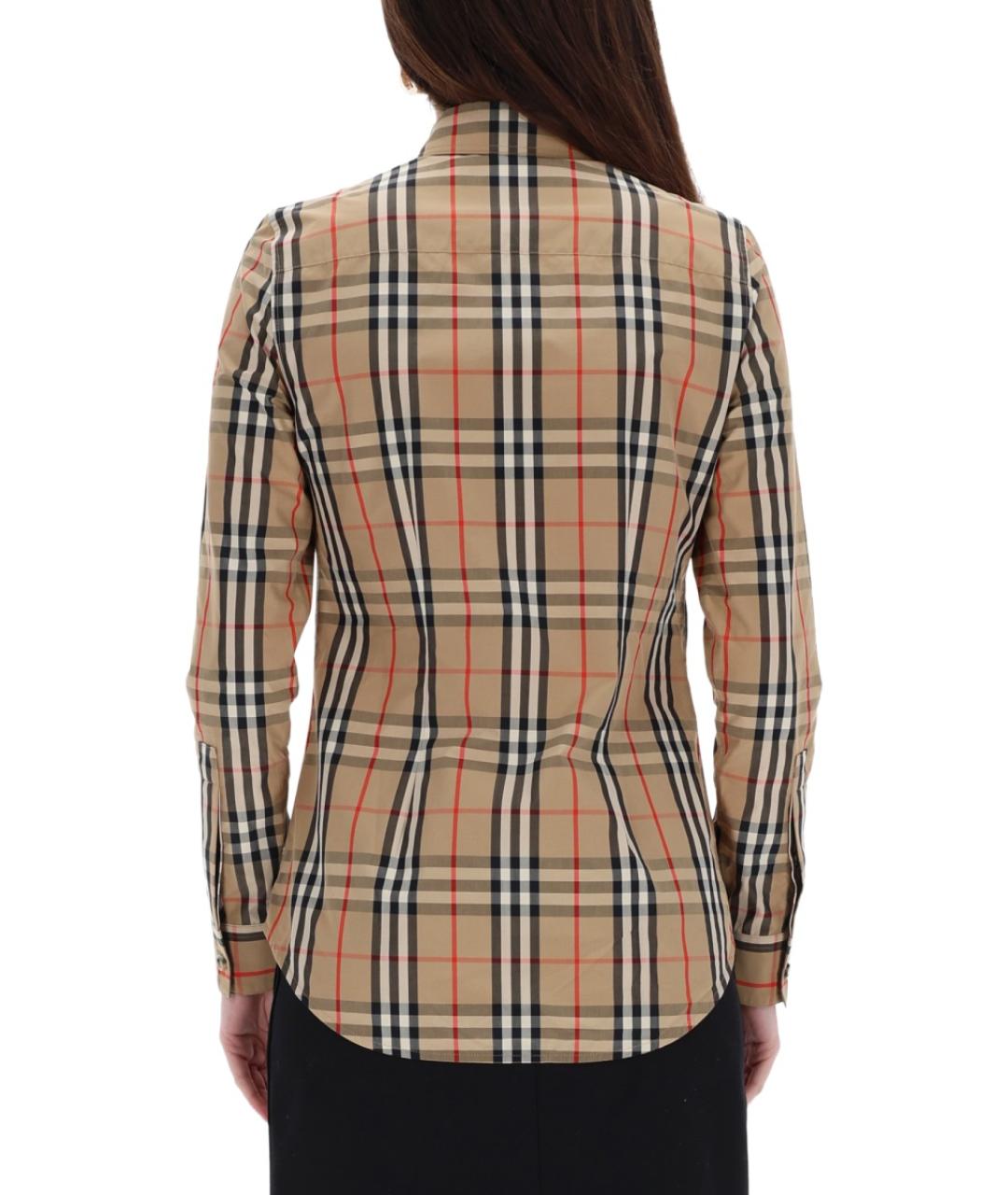 BURBERRY Мульти хлопковая рубашка, фото 4