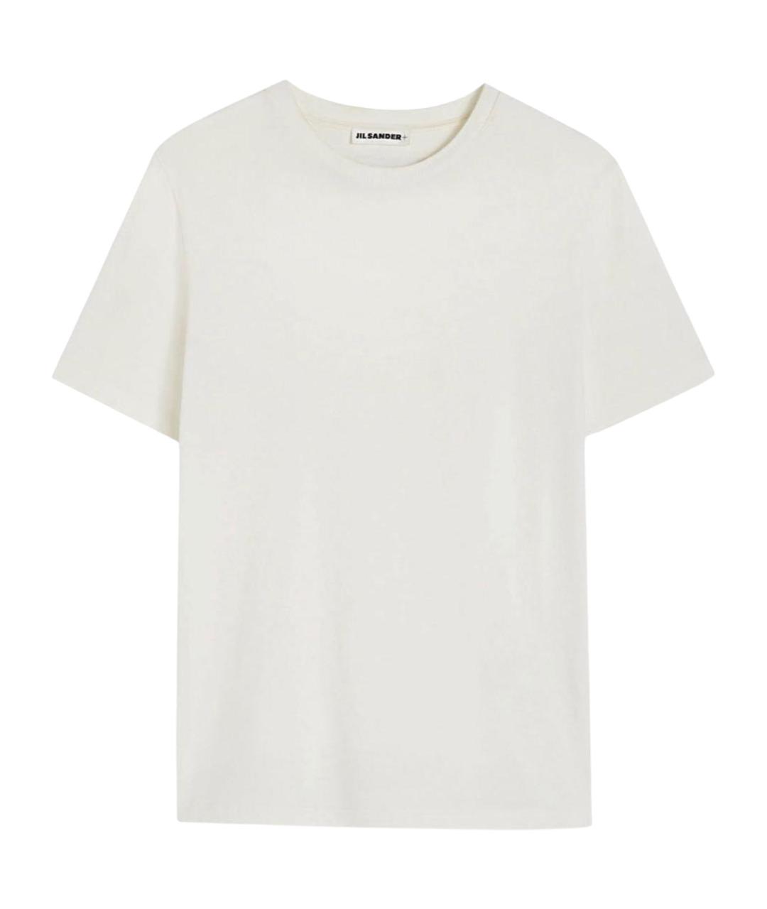 JIL SANDER Белая футболка, фото 1