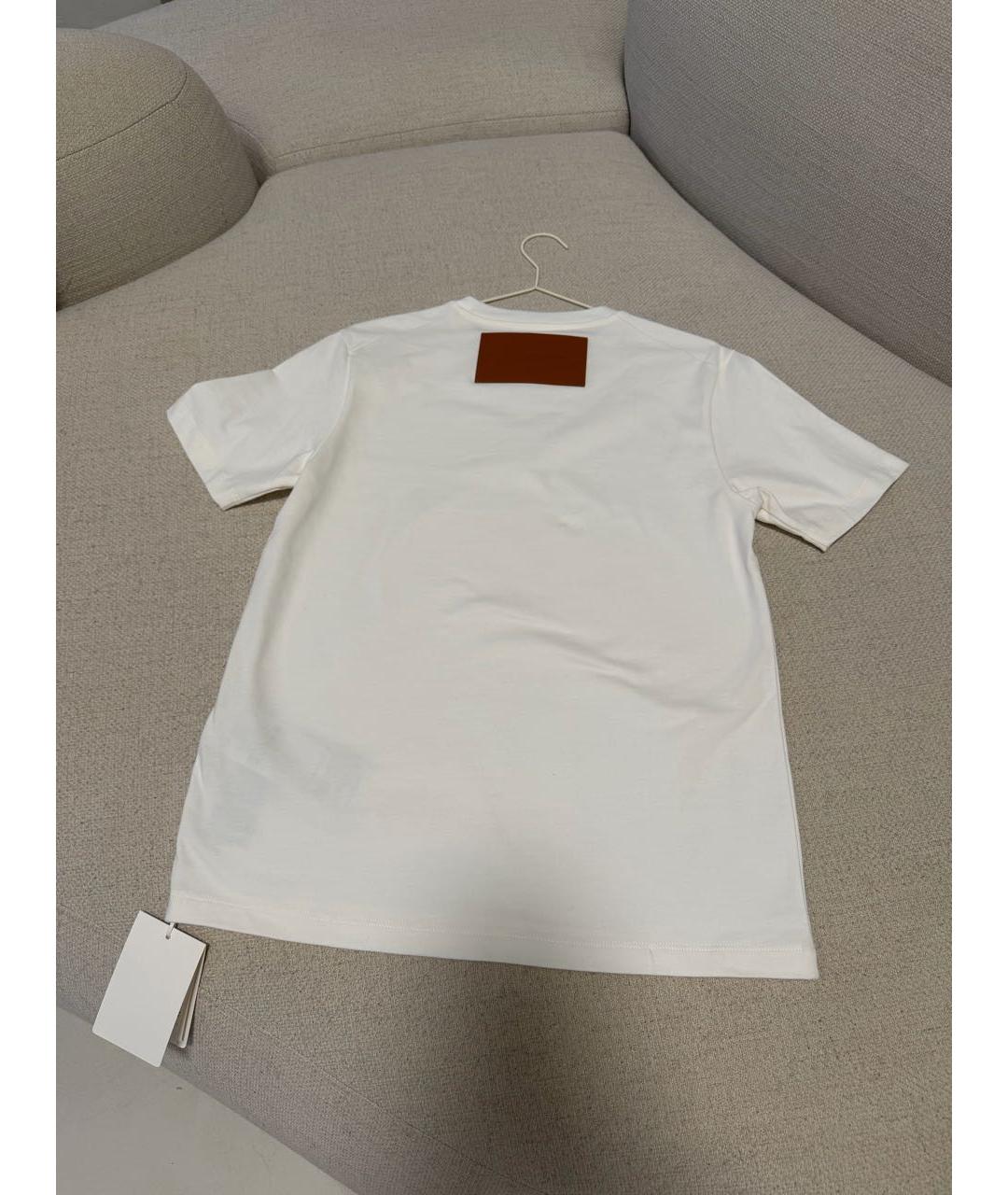 JIL SANDER Белая футболка, фото 2