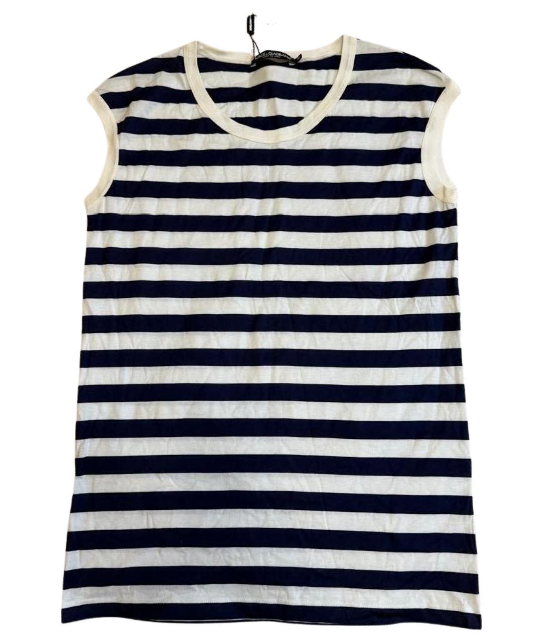 DOLCE&GABBANA Белая майка, фото 1