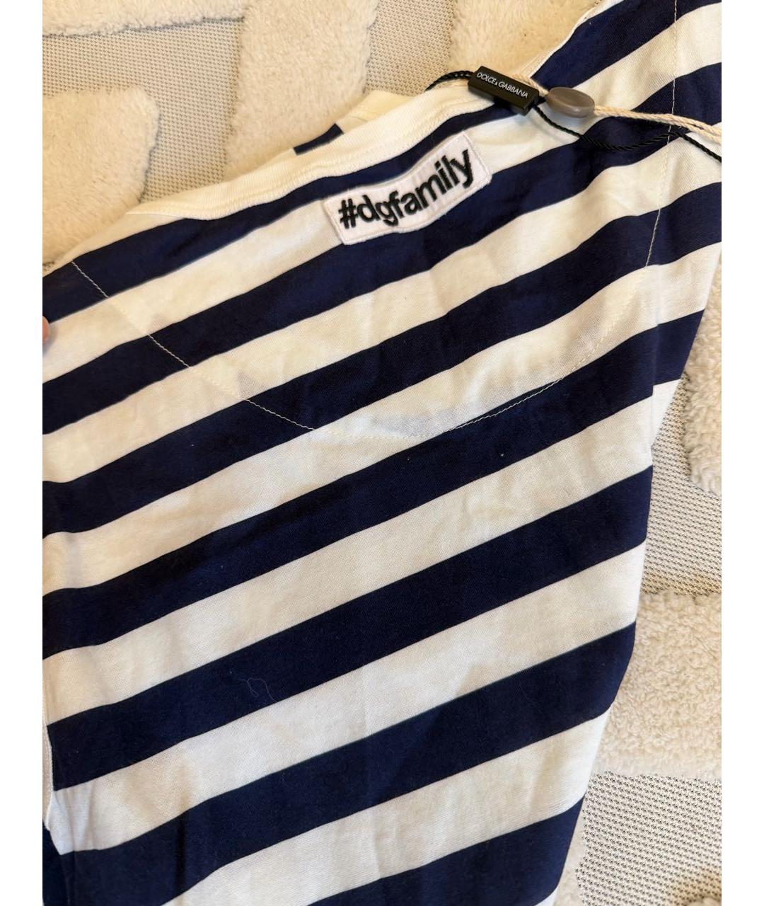 DOLCE&GABBANA Белая майка, фото 5