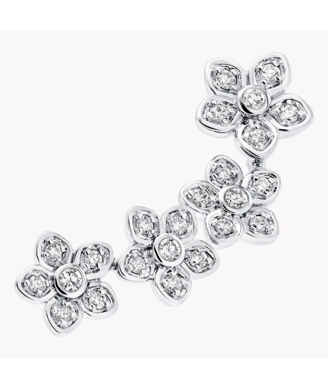 GRAFF Белые серьги из белого золота, фото 3