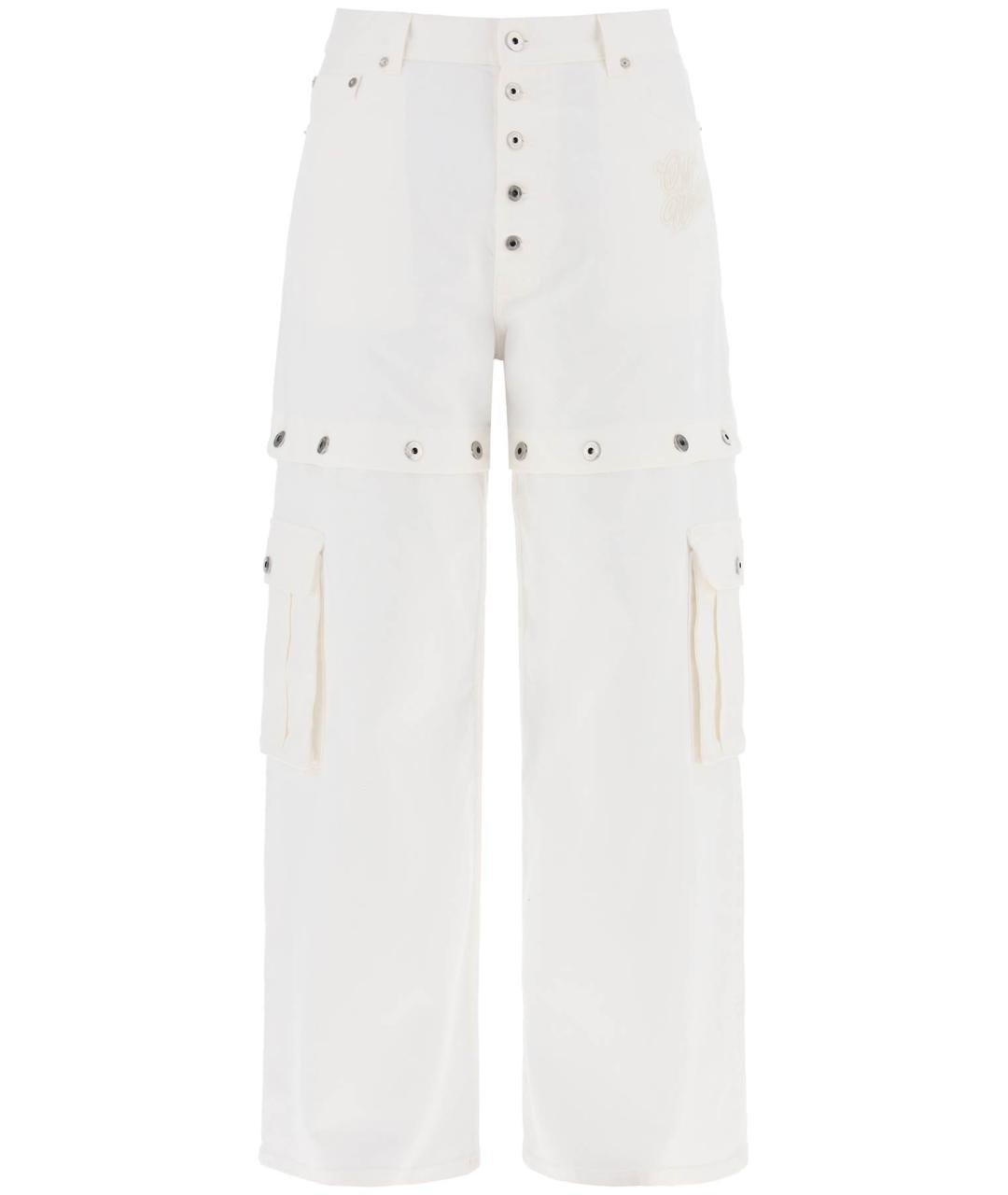 OFF-WHITE Хлопковые повседневные брюки, фото 1