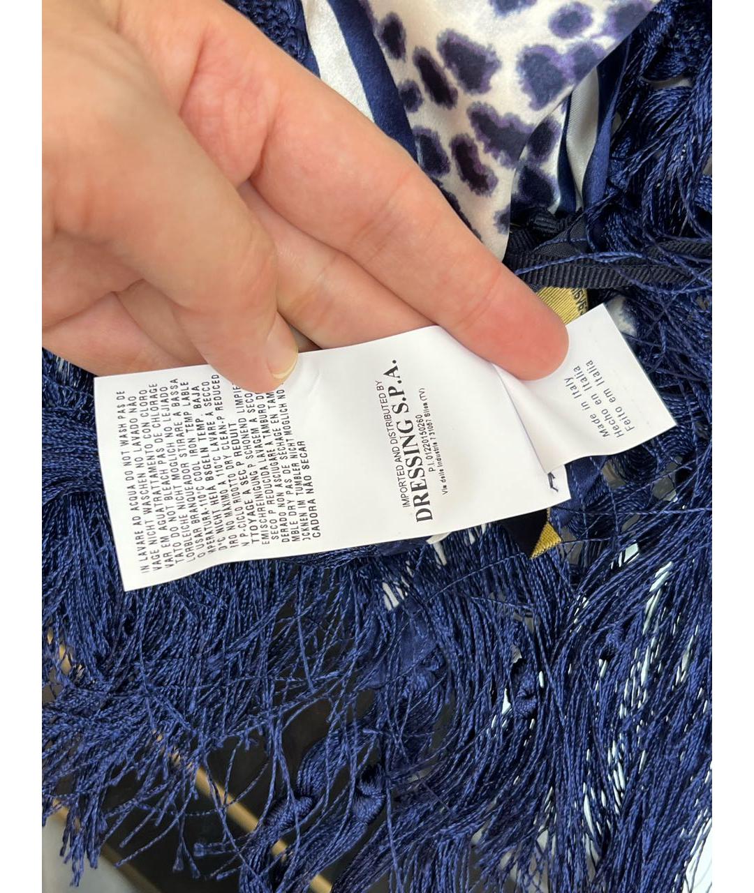 ROBERTO CAVALLI Мульти шелковый платок, фото 5