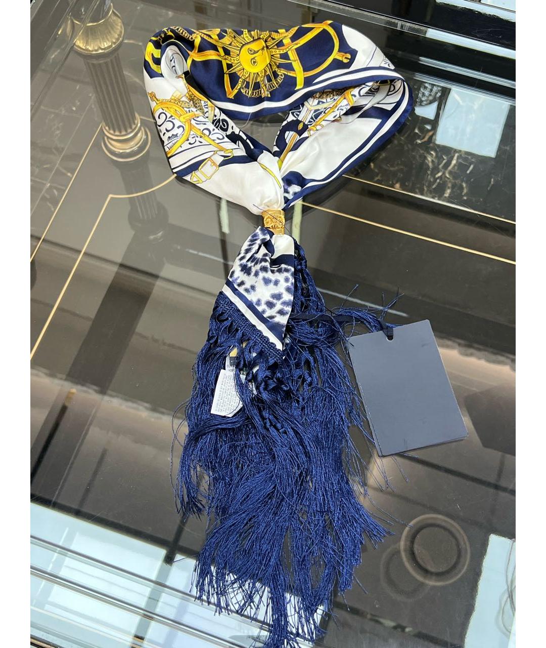 ROBERTO CAVALLI Мульти шелковый платок, фото 9