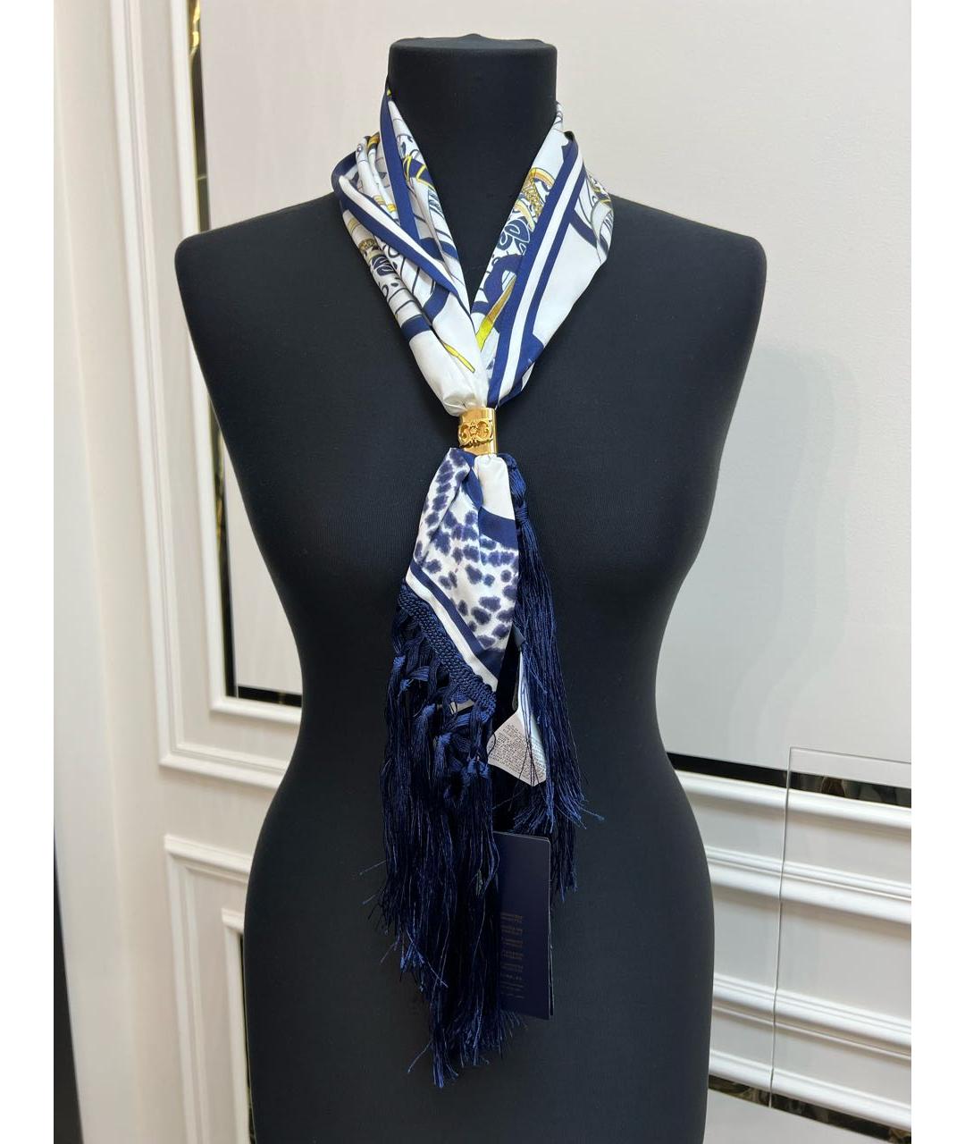 ROBERTO CAVALLI Мульти шелковый платок, фото 6