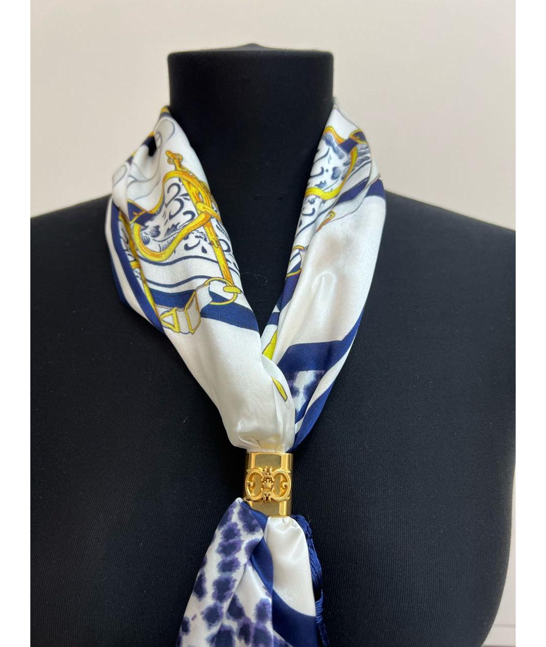 ROBERTO CAVALLI Мульти шелковый платок, фото 8