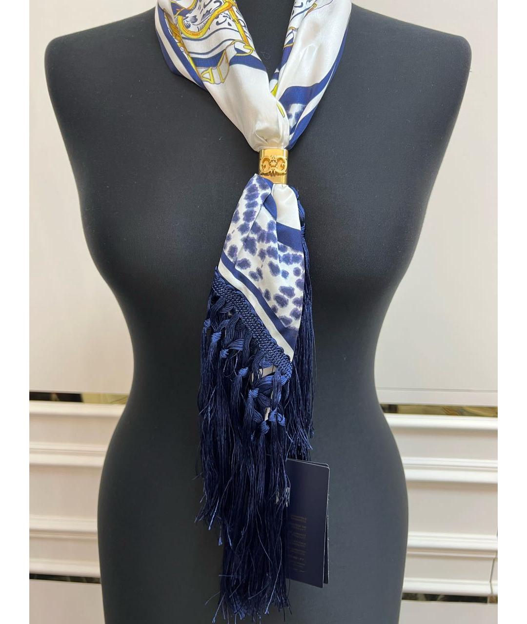 ROBERTO CAVALLI Мульти шелковый платок, фото 7