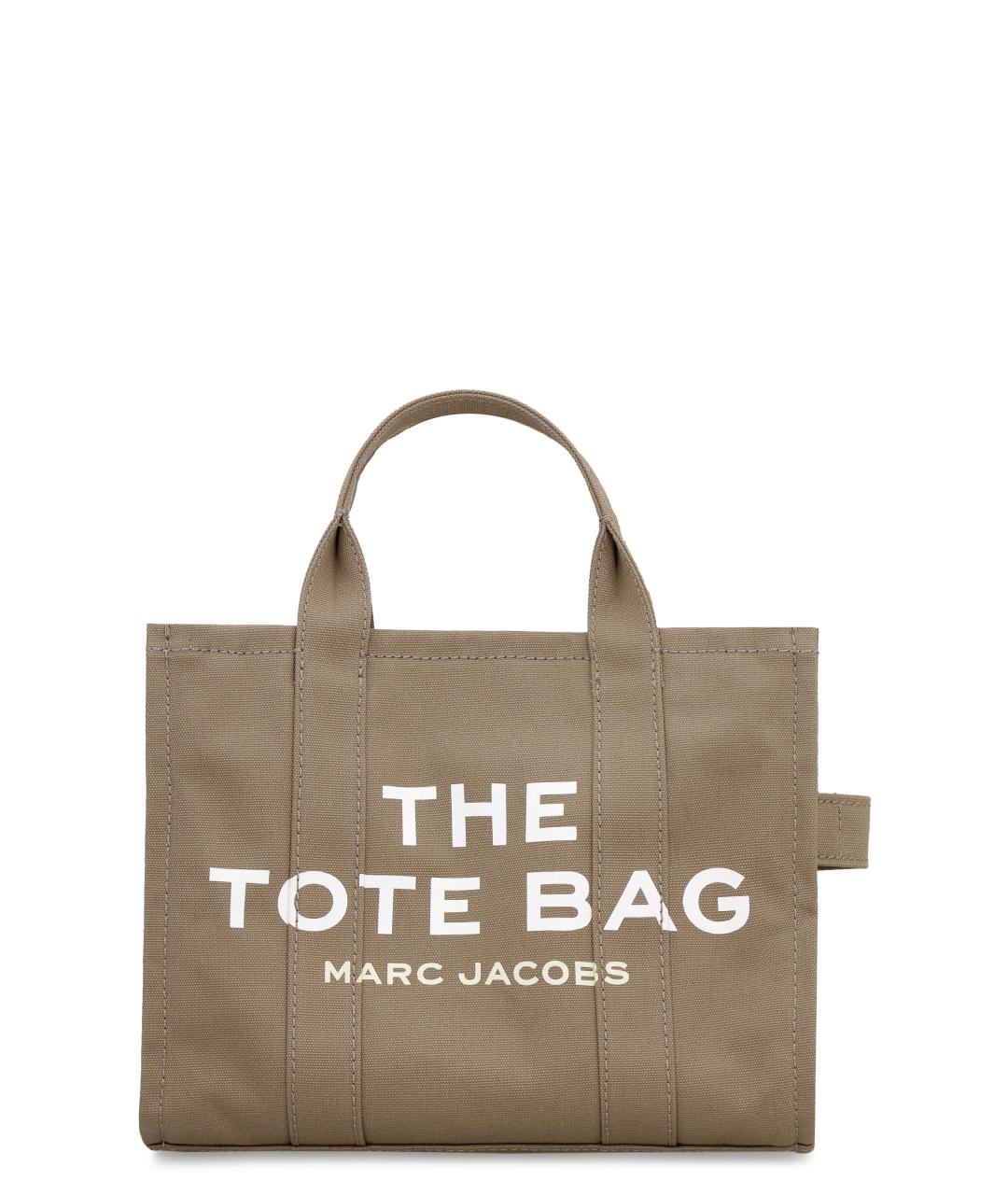 MARC JACOBS Бежевая тканевая сумка тоут, фото 1