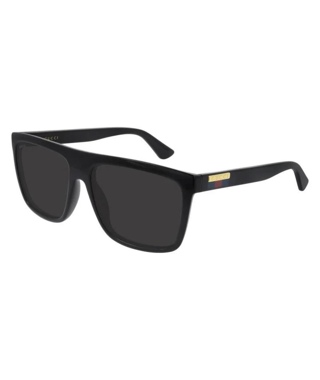 GUCCI Черные солнцезащитные очки, фото 1