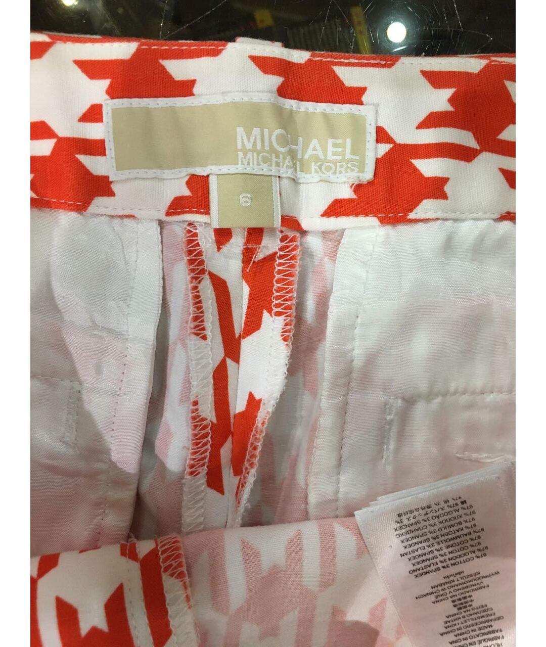 MICHAEL MICHAEL KORS Хлопковые шорты, фото 3