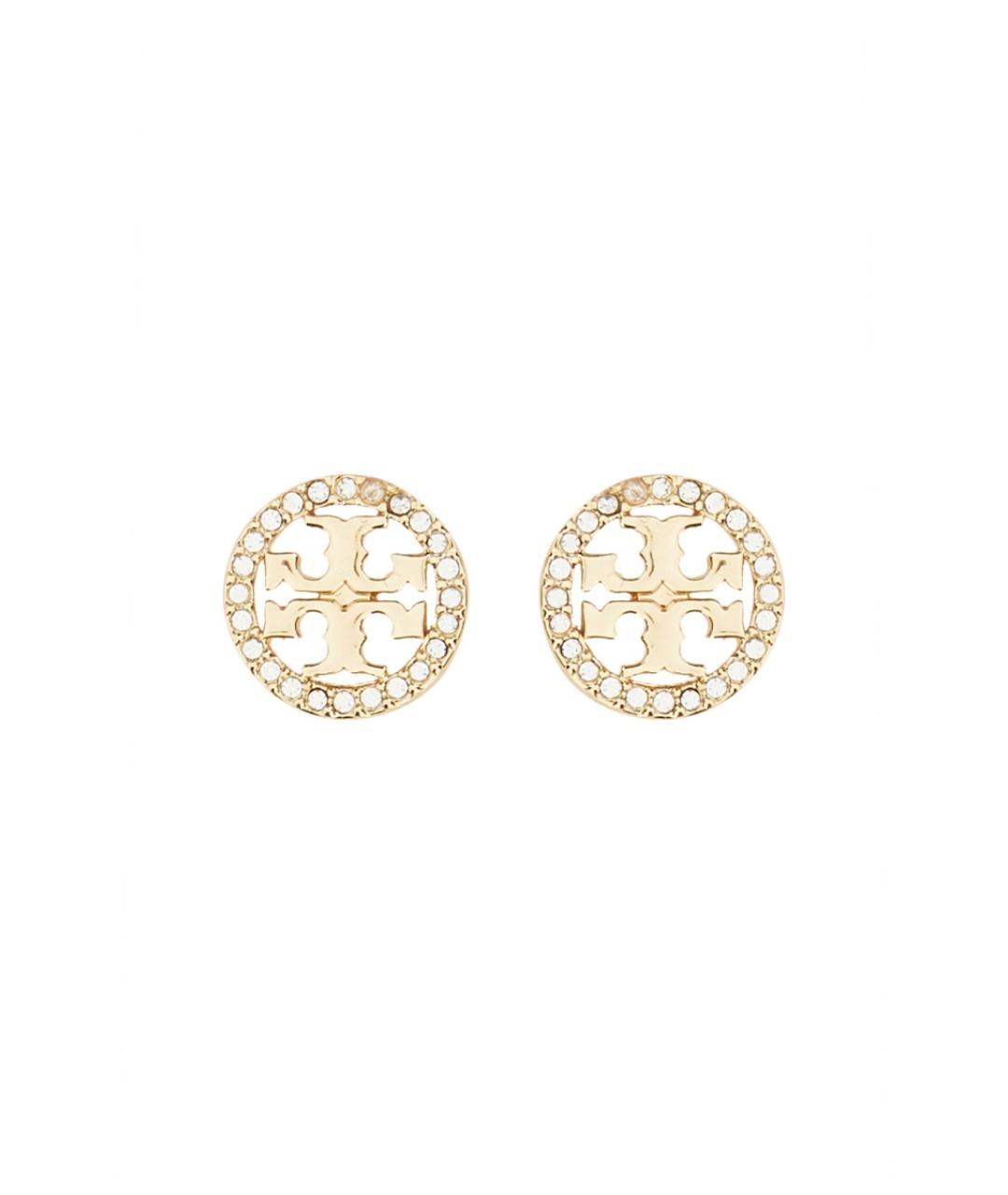 TORY BURCH Золотые металлические серьги, фото 3