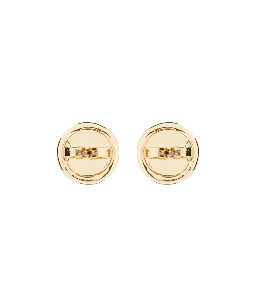 TORY BURCH Золотые металлические серьги, фото 4