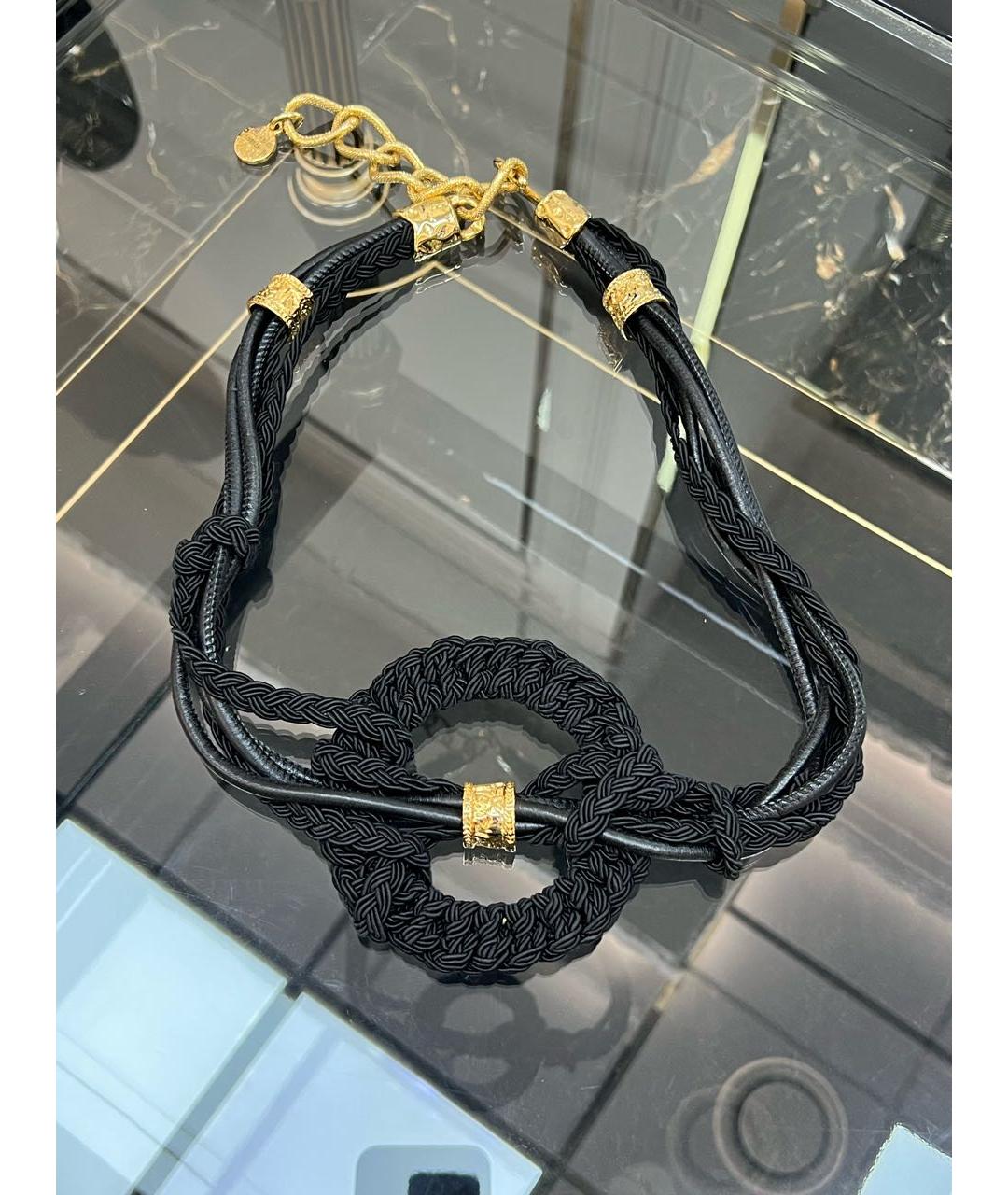 ROBERTO CAVALLI Черный ремень, фото 9