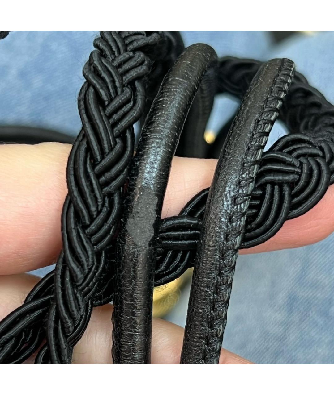 ROBERTO CAVALLI Черный ремень, фото 8