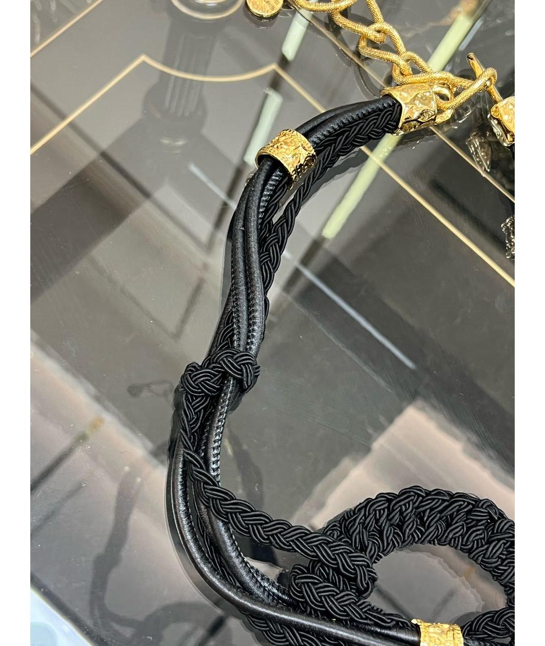 ROBERTO CAVALLI Черный ремень, фото 7