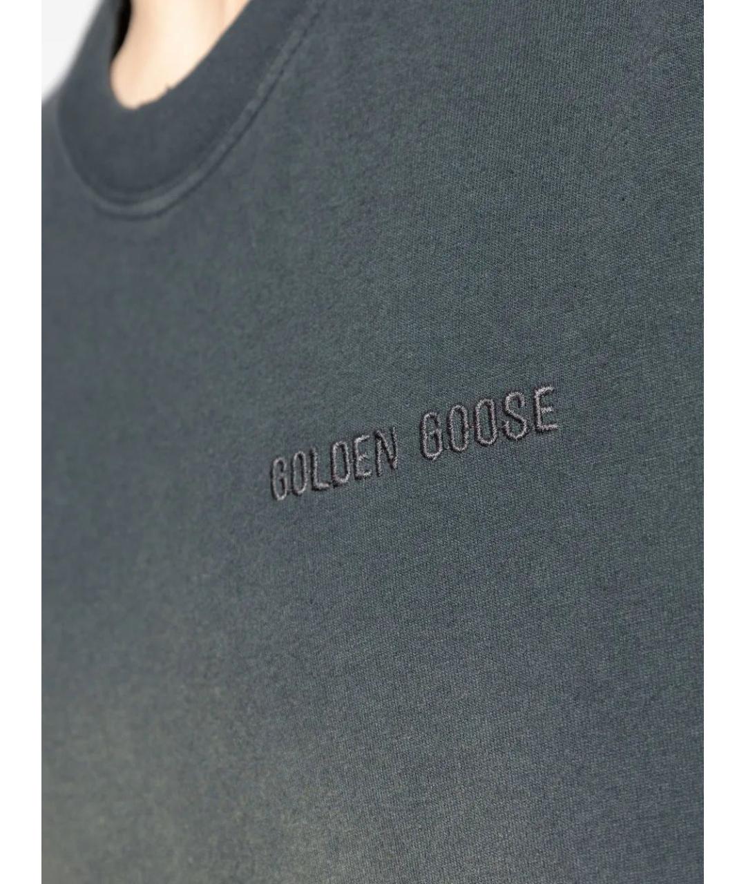 GOLDEN GOOSE DELUXE BRAND Хлопковая футболка, фото 5